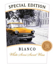Свідоцтво торговельну марку № 313704 (заявка m202009084): special edition; blanco; white semi sweet wine; fb; французький бульвар