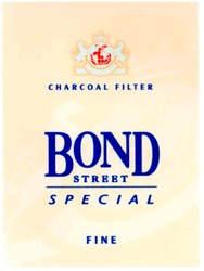 Свідоцтво торговельну марку № 110020 (заявка m200802059): charcoal filter; bond; street; special; fine