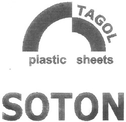 Свідоцтво торговельну марку № 145160 (заявка m201013339): tagol plastic sheets soton