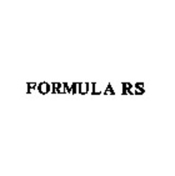Свідоцтво торговельну марку № 8090 (заявка 93051944): formula rs
