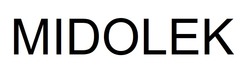 Заявка на торговельну марку № m202522713: midolek