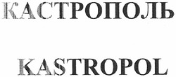 Заявка на торговельну марку № m201120388: kastropol; кастрополь