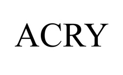 Заявка на торговельну марку № m202608931: acry