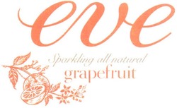 Свідоцтво торговельну марку № 164959 (заявка m201117802): eve; sparkling all natural; grapefruit