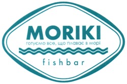 Свідоцтво торговельну марку № 341632 (заявка m202201634): готуємо все, що плаває в морі; fishbar; moriki