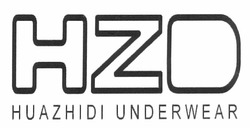 Заявка на торговельну марку № m201208348: hzd; huazhidi underwear