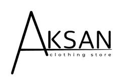 Свідоцтво торговельну марку № 318928 (заявка m202002503): aksan clothing store