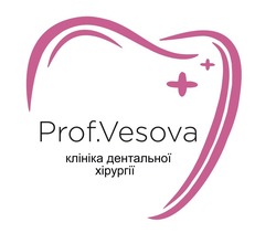 Свідоцтво торговельну марку № 273728 (заявка m201908435): prof.vesova; prof vesova; клініка дентальної хірургії; +