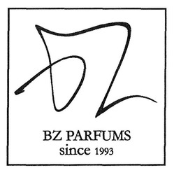 Заявка на торговельну марку № m202304592: bz parfums since 1993