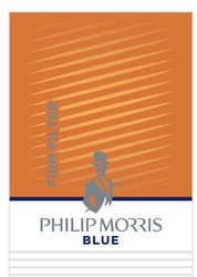 Свідоцтво торговельну марку № 329221 (заявка m202107307): blue; firm filter; philip morris