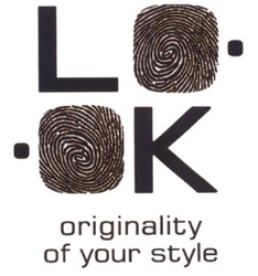 Свідоцтво торговельну марку № 223066 (заявка m201517330): lo-ok; look; originality of your style
