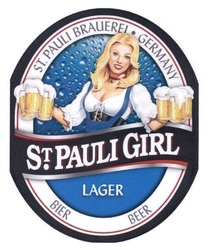 Свідоцтво торговельну марку № 267533 (заявка m201724109): st.pauli girl; st pauli girl; lager; beer; bier; st.pauli brauerei germany