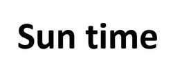 Заявка на торговельну марку № m202601516: sun time
