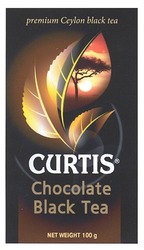 Свідоцтво торговельну марку № 167005 (заявка m201202090): curtis; chocolate black tea; premium ceylon black tea