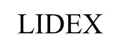 Заявка на торговельну марку № m202608065: lidex