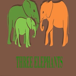 Заявка на торговельну марку № m201623371: three elephants