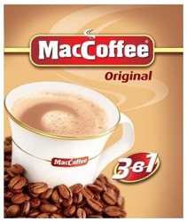 Заявка на торговельну марку № m202204801: 3 в 1; original; maccoffee
