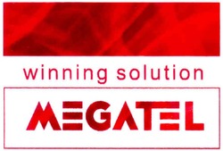 Свідоцтво торговельну марку № 137777 (заявка m201000370): winning solution; megatel; megлtel; megлтеl