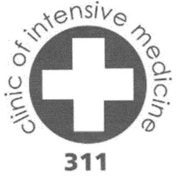 Свідоцтво торговельну марку № 109505 (заявка m200803945): clinic of intensive medicine; 311