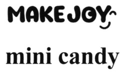 Заявка на торговельну марку № m202605360: mini candy; make joy