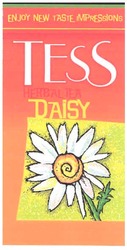 Свідоцтво торговельну марку № 95591 (заявка m200701691): enjoy new taste impressions; tess; herbal tea; daisy