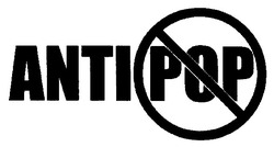 Свідоцтво торговельну марку № 76354 (заявка m200600834): antipop; anti pop; рор