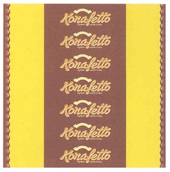Свідоцтво торговельну марку № 147426 (заявка m201017589): roshen; konafetto крем-шоколад; kpem
