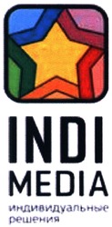 Заявка на торговельну марку № m201318084: indi media; индивидуальные решения