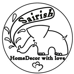 Заявка на торговельну марку № m202408179: homedecor with love; sairish