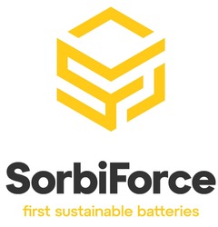 Заявка на торговельну марку № m202212985: sf; first sustainable batteries; sorbiforce