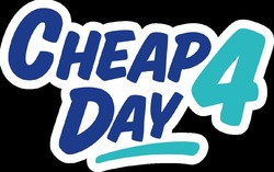 Заявка на торговельну марку № m202601410: cheap 4 day