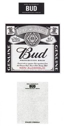 Свідоцтво торговельну марку № 246172 (заявка m201624720): prohibition brew; genuine; ab; the world renowned; bud quality; guality; non-alcoholic; anheuser-busch