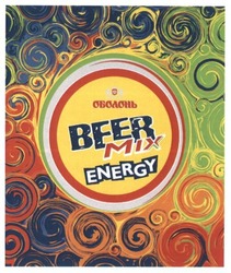 Свідоцтво торговельну марку № 220823 (заявка m201516399): оболонь; beer mix energy