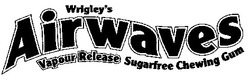 Свідоцтво торговельну марку № 30791 (заявка 2000083518): airwaves; vapour release; wrigliy's