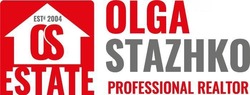 Заявка на торговельну марку № m202523435: estate; os; estd 2004; professional realtor; olga stazhko
