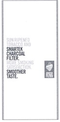 Свідоцтво торговельну марку № 88771 (заявка m200615997): sun; ripened; tobacco; smartek; charcoal; filter; more; smoking; satisfaction; smoother; taste