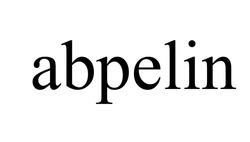Заявка на торговельну марку № m202608908: abpelin