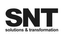 Свідоцтво торговельну марку № 219598 (заявка m201612844): snt; solutions&transformation