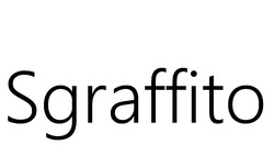 Заявка на торговельну марку № m202515820: sgraffito