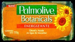 Свідоцтво торговельну марку № 28710 (заявка 2000073327): palmolive; botanicals; energizante
