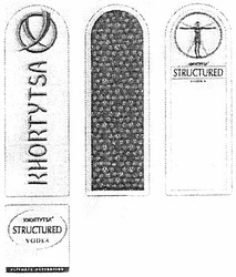Свідоцтво торговельну марку № 157546 (заявка m201106235): khortytsa structured vodka; x; х