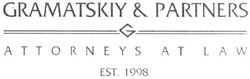 Свідоцтво торговельну марку № 216135 (заявка m201605614): gramatskiy & partners; attorneys at law; 1998