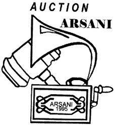 Свідоцтво торговельну марку № 101180 (заявка m200712202): auction arsani; arsani 1995