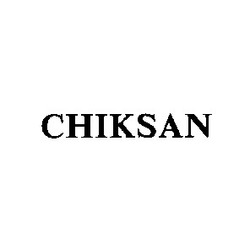 Свідоцтво торговельну марку № 5009 (заявка 54865/SU): chiksan