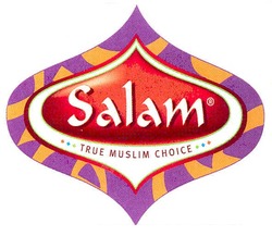 Заявка на торговельну марку № m201101702: salam; true muslim choice