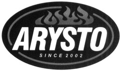 Заявка на торговельну марку № m201924053: arysto since 2002