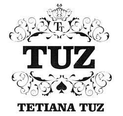 Свідоцтво торговельну марку № 285182 (заявка m201827315): tetiana tuz; tt; тт