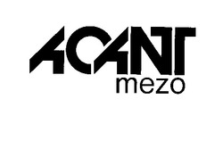 Свідоцтво торговельну марку № 6392 (заявка 133987): acant mezo