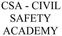 Заявка на торговельну марку № m202605474: csa - civil safety academy