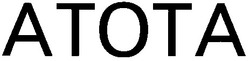 Свідоцтво торговельну марку № 29995 (заявка 2001010234): atota; атота